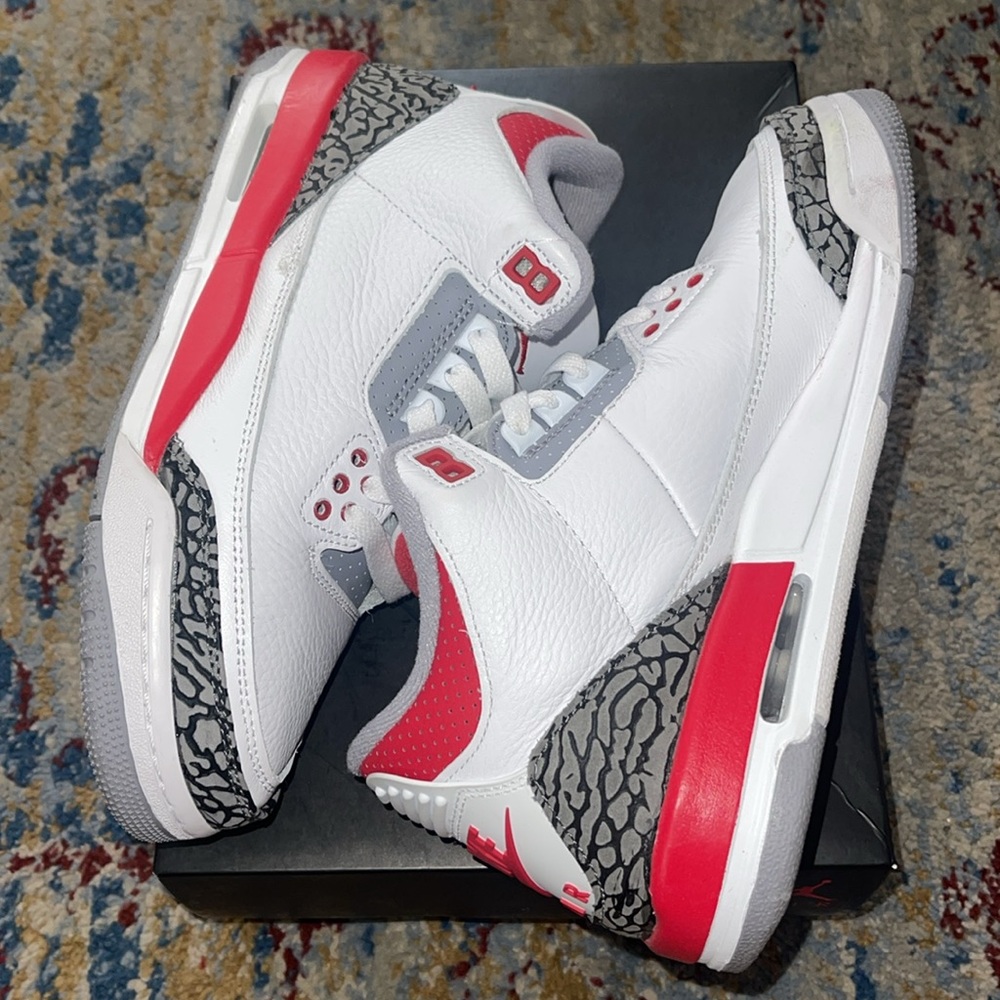 AIR JORDAN 3 RETRO (GS) FIRE RED
